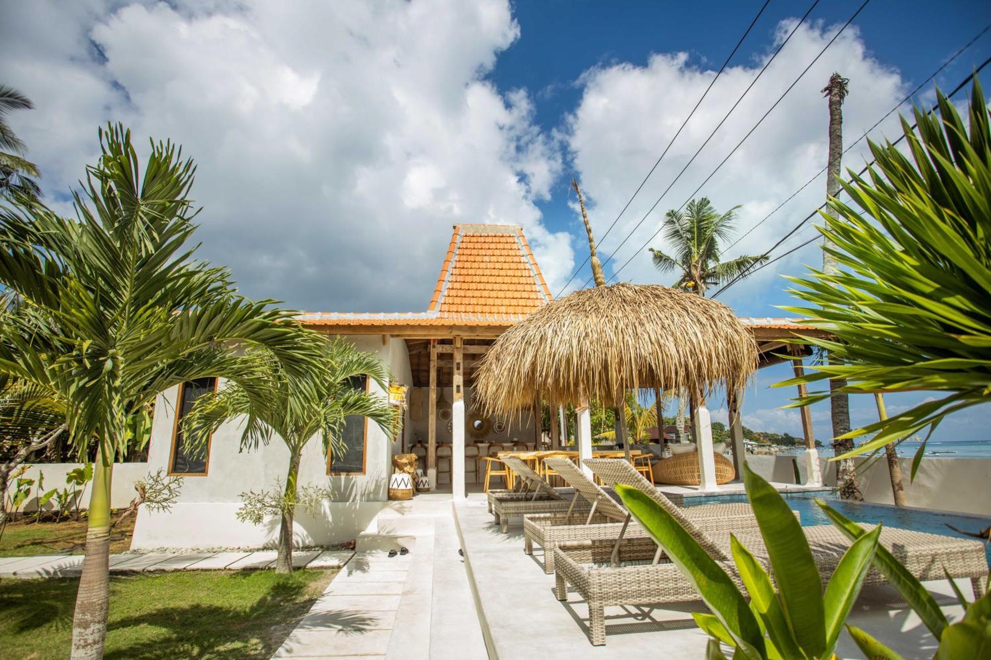 Sunset House Ceningan, 10 Person Beachview Private Villa نوسا ليمبونغان المظهر الخارجي الصورة