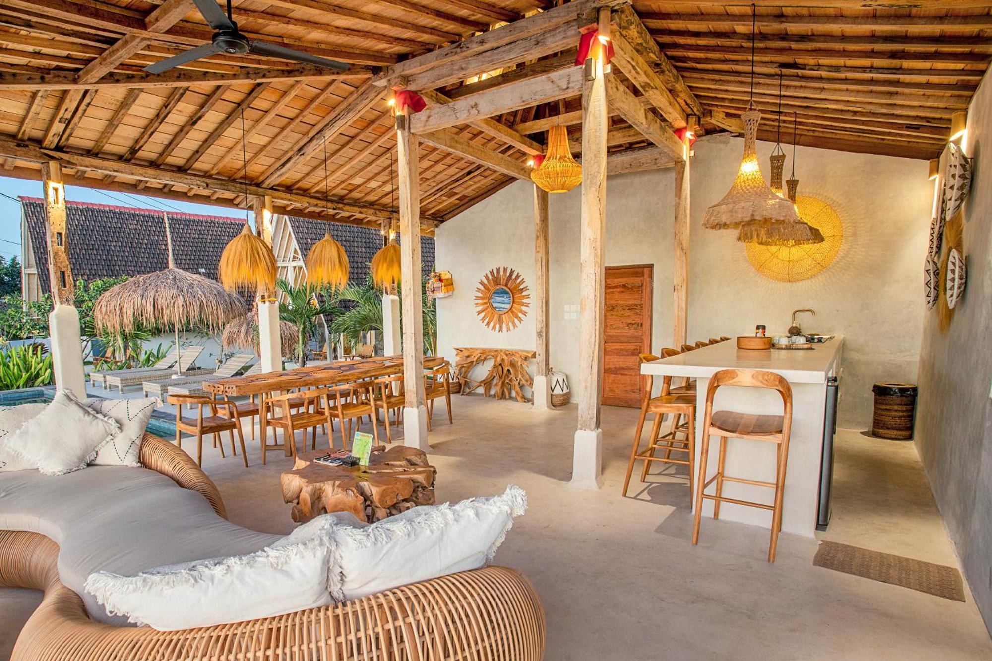 Sunset House Ceningan, 10 Person Beachview Private Villa نوسا ليمبونغان المظهر الخارجي الصورة