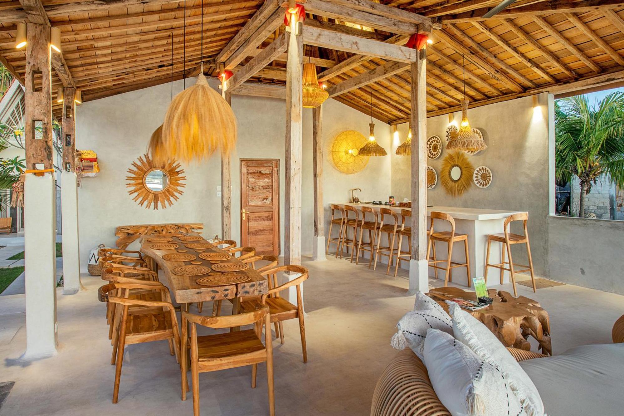 Sunset House Ceningan, 10 Person Beachview Private Villa نوسا ليمبونغان المظهر الخارجي الصورة