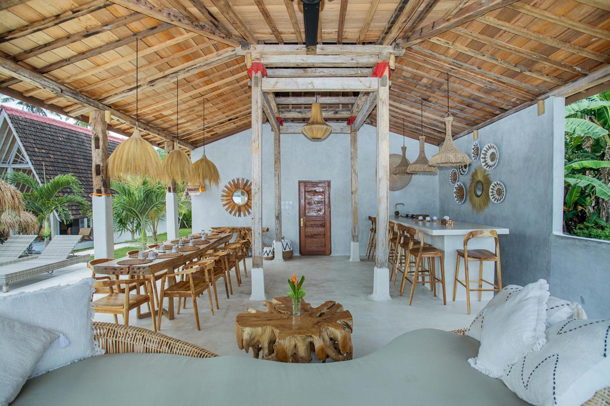 Sunset House Ceningan, 10 Person Beachview Private Villa نوسا ليمبونغان المظهر الخارجي الصورة