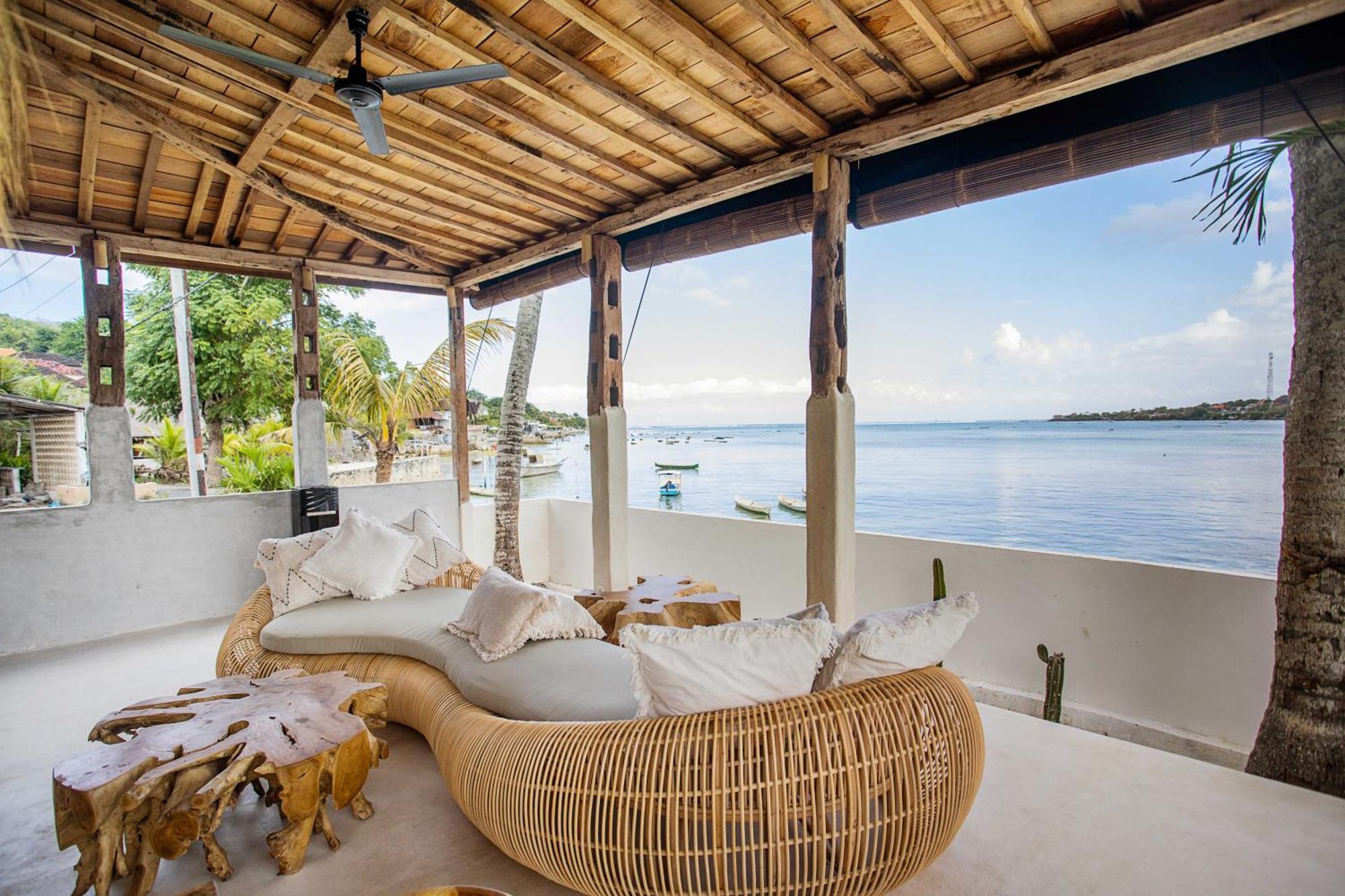 Sunset House Ceningan, 10 Person Beachview Private Villa نوسا ليمبونغان المظهر الخارجي الصورة